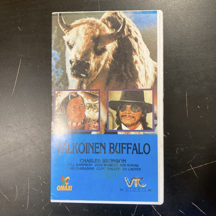 Valkoinen buffalo VHS (VG+/M-) -western-